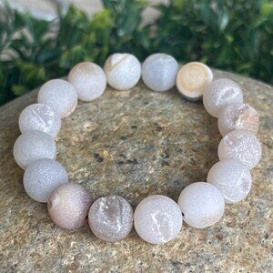 GEODE AGATE BRACELET